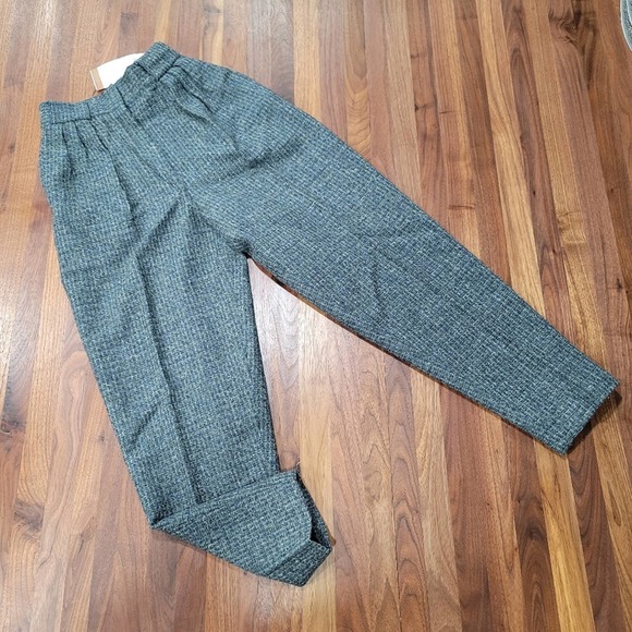 NWT New Expressions by Bobbie Brooks High Rise Pleated Front Lined  Wool… - Picture 1 of 16